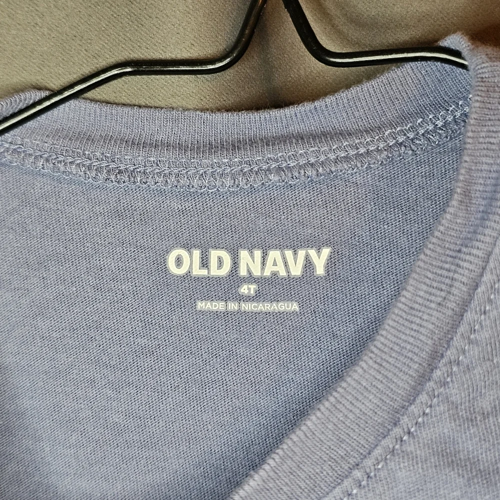 Old Navy 4T Girls Ice Cream Themed Long Sleeve Tshirt